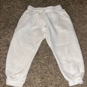 Little Bipsy | White Joggers